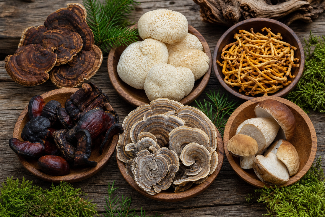5 beneficii ale ciupercilor medicinale din Carpați